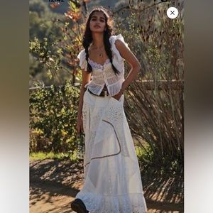 Brand new with tags. Free people long skirt .